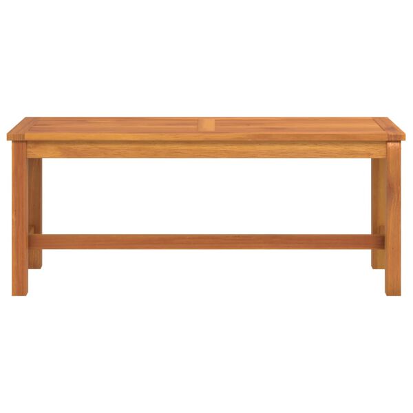 vidaXL Παγκάκι Κήπου 110x35x45 εκ. από Μασίφ Ξύλο Ακακίας