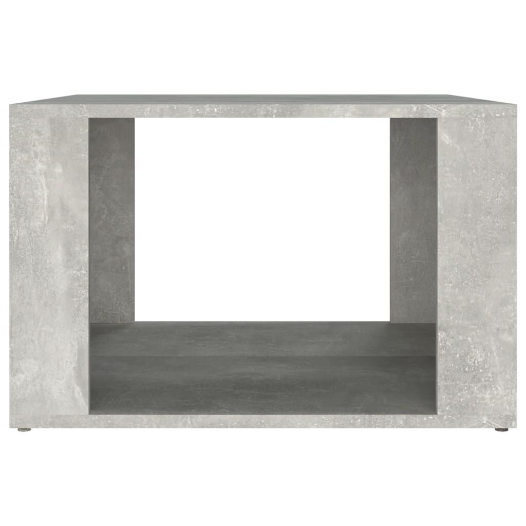 vidaXL Κομοδίνο Γκρι Σκυρ. 57x55x36 εκ. από Επεξεργασμένο Ξύλο