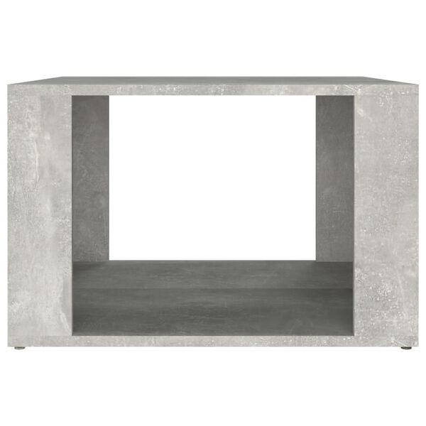 vidaXL Κομοδίνο Γκρι Σκυρ. 57x55x36 εκ. από Επεξεργασμένο Ξύλο