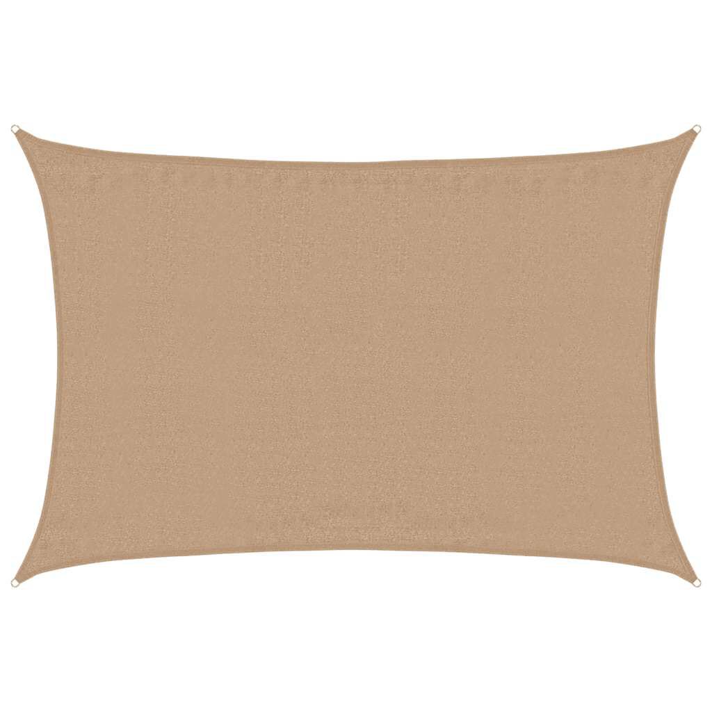 vidaXL Πανί Σκίασης Taupe 4 x 5 μ. από HDPE 160 γρ./μ²