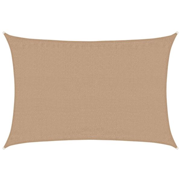 vidaXL Πανί Σκίασης Taupe 4 x 5 μ. από HDPE 160 γρ./μ²