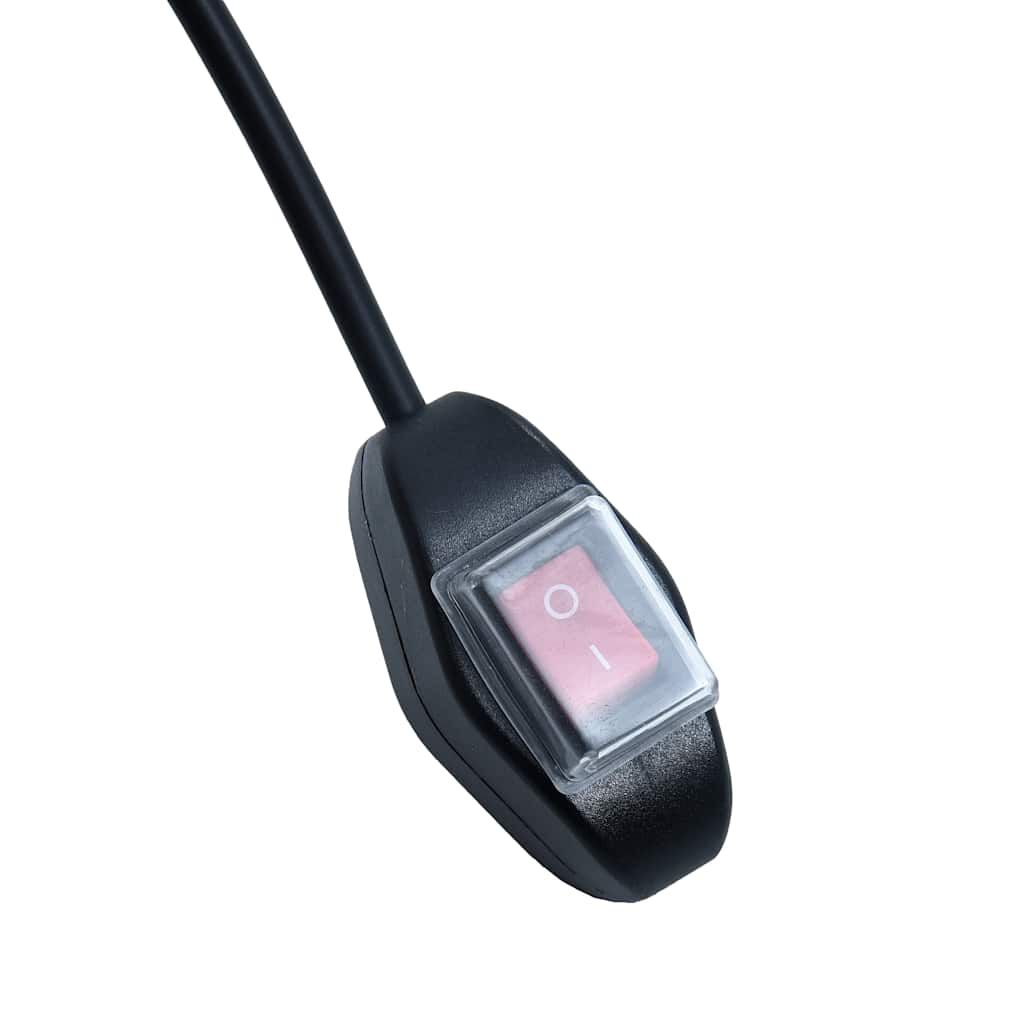 vidaXL Τέντα Συρόμενη Χειροκίνητη με LED Ανθρακί 450 x 300 εκ.