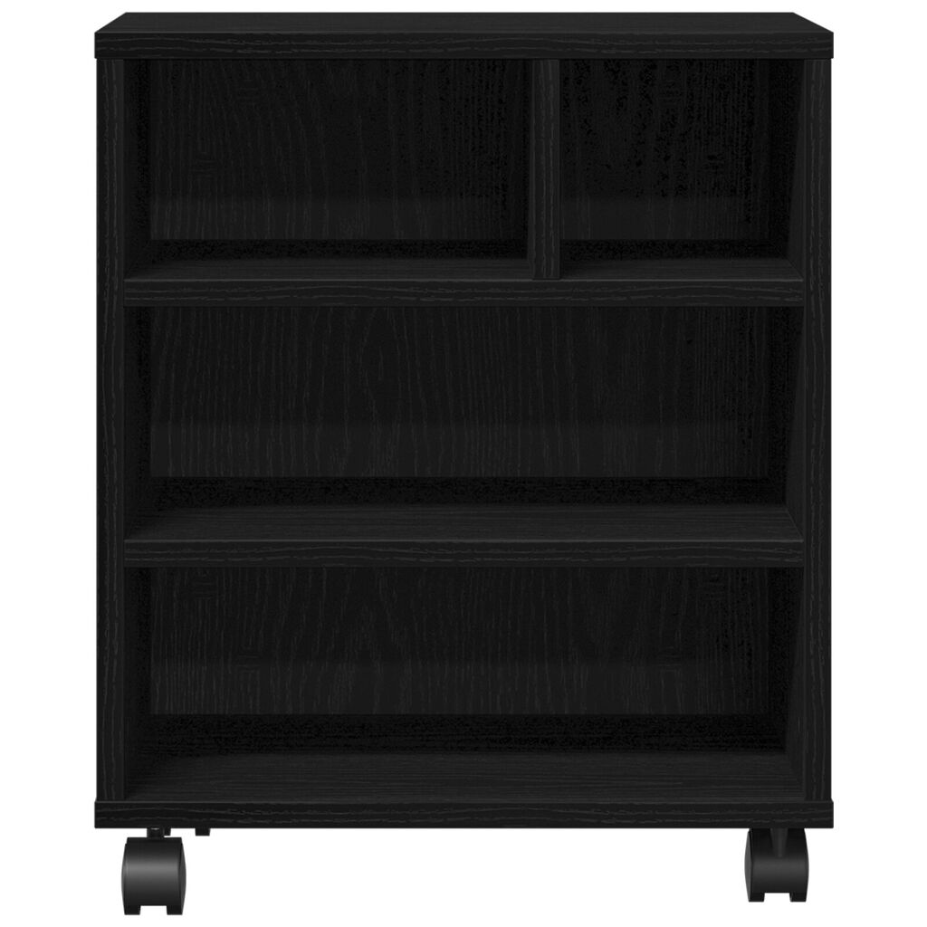 vidaXL Σταντ Εκτυπωτή με Ρόδες Artisan Oak 41x32x48 εκ.