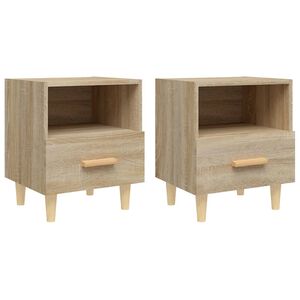 vidaXL &Kappa;&omicron;&mu;&omicron;&delta;ί&nu;&alpha; 2 &tau;&epsilon;&mu;. Sonoma &Delta;&rho;&upsilon;&sigmaf; 40 x 35 x 47 &epsilon;&kappa;.