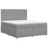 vidaXL &Kappa;&rho;&epsilon;&beta;ά&tau;&iota; box spring &mu;&epsilon; &sigma;&tau;&rho;ώ&mu;&alpha; &Alpha;&nu;&omicron;&iota;&chi;&tau;ό &gamma;&kappa;&rho;&iota; 140 x 190 cm Ύ&phi;&alpha;&sigma;&mu;&alpha;