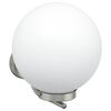 vidaXL Εξωτερικά Φωτιστικά Τοίχου 2 pcs Ασημί 29 x 25 x 33 εκ.