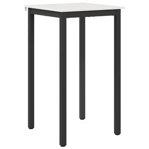 vidaXL &Tau;&rho;&alpha;&pi;έ&zeta;&iota; &mu;&pi;&alpha;&rho; &Lambda;&epsilon;&upsilon;&kappa;ό 60 x 60 x 105 cm &Sigma;&tau;&epsilon;&rho;&epsilon;ά &xi;&upsilon;&lambda;&epsilon;ί&alpha; &pi;&epsilon;ύ&kappa;&omicron;&upsilon;