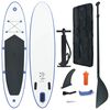 vidaXL &Sigma;&epsilon;&tau; &Sigma;&alpha;&nu;ί&delta;&alpha;&sigmaf; Stand Up Paddle / Surf &Phi;&omicron;&upsilon;&sigma;&kappa;&omega;&tau;ό &Mu;&pi;&lambda;&epsilon; &kappa;&alpha;&iota; &Lambda;&epsilon;&upsilon;&kappa;ό