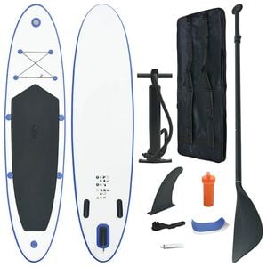 vidaXL &Sigma;&epsilon;&tau; &Sigma;&alpha;&nu;ί&delta;&alpha;&sigmaf; Stand Up Paddle / Surf &Phi;&omicron;&upsilon;&sigma;&kappa;&omega;&tau;ό &Mu;&pi;&lambda;&epsilon; &kappa;&alpha;&iota; &Lambda;&epsilon;&upsilon;&kappa;ό