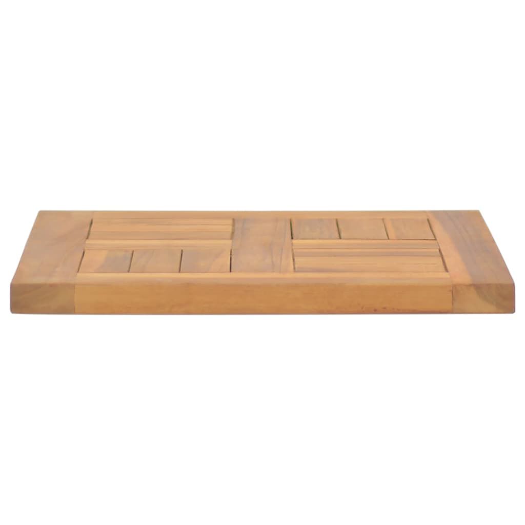 VidaXL Επιφάνεια Τραπεζιού Τετράγωνη 40 x 40 x 2,5 εκ. Μασίφ Ξύλο Teak