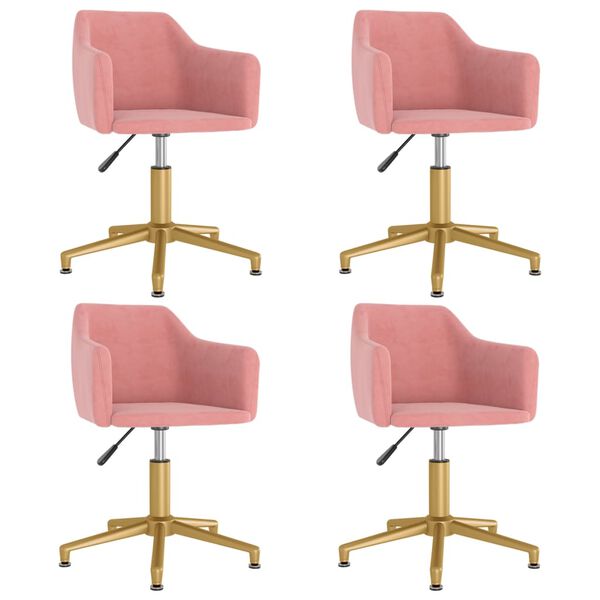 vidaXL &Kappa;&alpha;&rho;έ&kappa;&lambda;&epsilon;&sigmaf; &Tau;&rho;&alpha;&pi;&epsilon;&zeta;&alpha;&rho;ί&alpha;&sigmaf; &Pi;&epsilon;&rho;&iota;&sigma;&tau;&rho;&epsilon;&phi;ό&mu;&epsilon;&nu;&epsilon;&sigmaf; 4 &tau;&epsilon;&mu;. &Rho;&omicron;&zeta; &Beta;&epsilon;&lambda;&omicron;ύ&delta;&iota;&nu;&epsilon;&sigmaf;