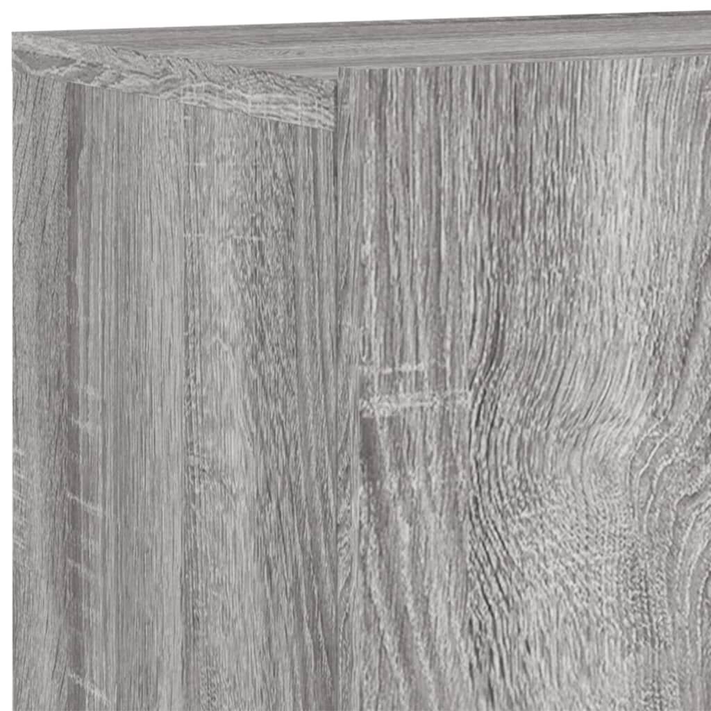 vidaXL Ντουλάπια Τοίχου Τηλεόρασης 2 Τεμ. Γκρι Sonoma 80 x 30 x 41 εκ.