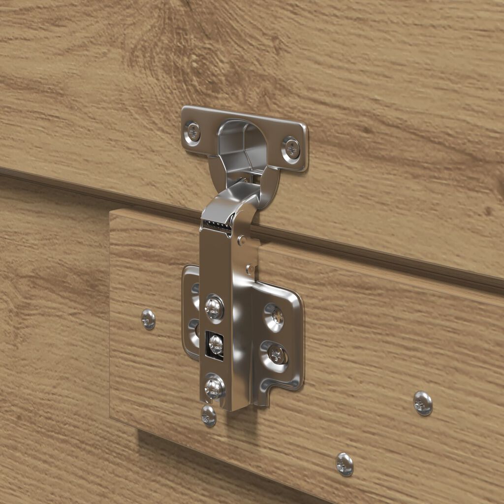 Κατασκευή Κρεβατιού Αποθήκης vidaXL Artisan Oak 200x200 εκ