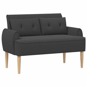 vidaXL Love seat &mu;&epsilon; &kappa;&omicron;&upsilon;&mu;&pi;&iota;ά &Sigma;&kappa;&omicron;ύ&rho;&omicron; &Gamma;&kappa;&rho;&iota; 117 x 67 x 77 &epsilon;&kappa;. &Mu;&pi;&omicron;&upsilon;&kappa;&lambda;έ