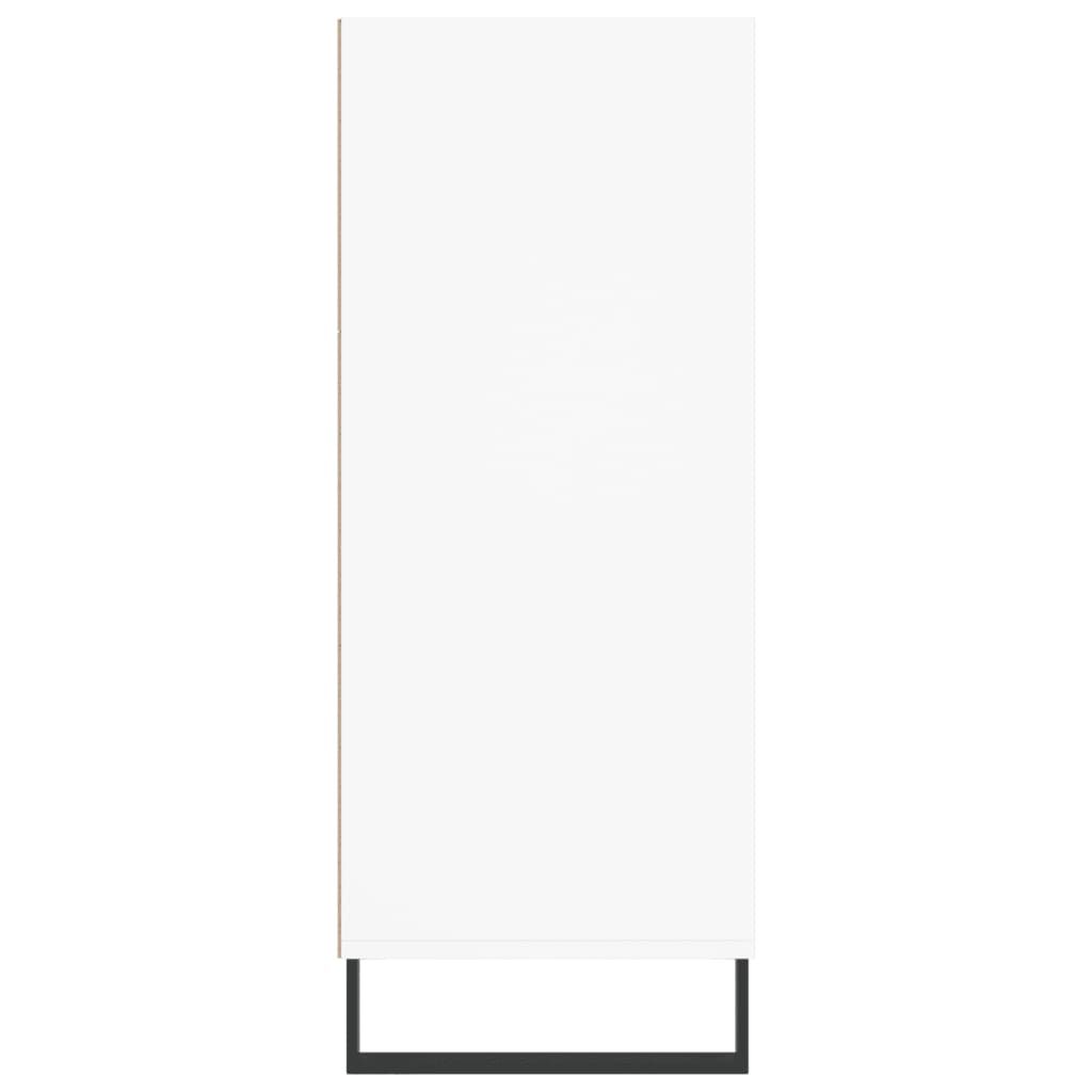 vidaXL Ραφιέρα Λευκή 57 x 35 x 90 από Επεξεργασμένο Ξύλο