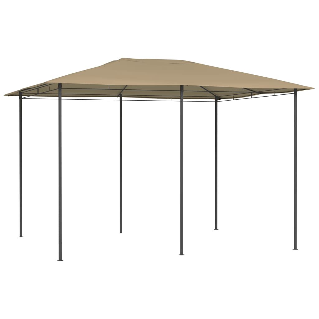 vidaXL Κιόσκι Taupe 3 x 4 x 2,6 μ. 160 γρ./μ²