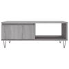 vidaXL Τραπεζάκι Σαλονιού Γκρι Sonoma 90x60x35 εκ. Επεξεργασμένο Ξύλο