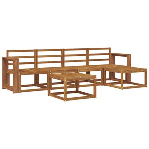 vidaXL &Sigma;&epsilon;&iota;&rho;ά &Kappa;&alpha;&nu;&alpha;&pi;έ &Epsilon;&xi;&omega;&tau;&epsilon;&rho;&iota;&kappa;&omicron;ύ 6 pcs &Phi;&upsilon;&sigma;&iota;&kappa;ό