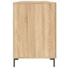 vidaXL Γραφείο Sonoma Δρυς 140 x 50 x 75 εκ. από Επεξεργασμένο Ξύλο