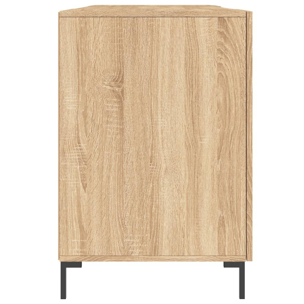 vidaXL Γραφείο Sonoma Δρυς 140 x 50 x 75 εκ. από Επεξεργασμένο Ξύλο
