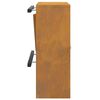 vidaXL γραμματοκιβώτιο Σκ rusty 30 x 23 x 55 εκ.