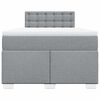 vidaXL &Kappa;&rho;&epsilon;&beta;ά&tau;&iota; Boxspring &mu;&epsilon; &Sigma;&tau;&rho;ώ&mu;&alpha; &Alpha;&nu;&omicron;&iota;&chi;&tau;ό &Gamma;&kappa;&rho;&iota; 120x190 &epsilon;&kappa;. &Upsilon;&phi;&alpha;&sigma;&mu;ά&tau;&iota;&nu;&omicron;