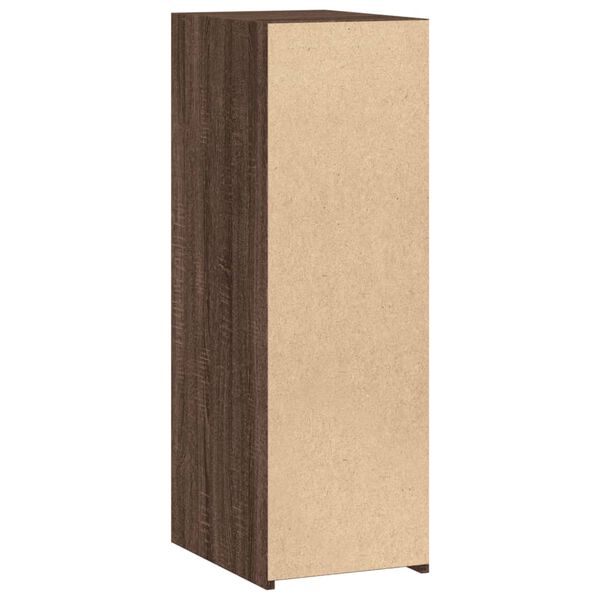 vidaXL Μπουφές Καφέ Δρυς 30x41x93 εκ. από Επεξεργασμένο Ξύλο