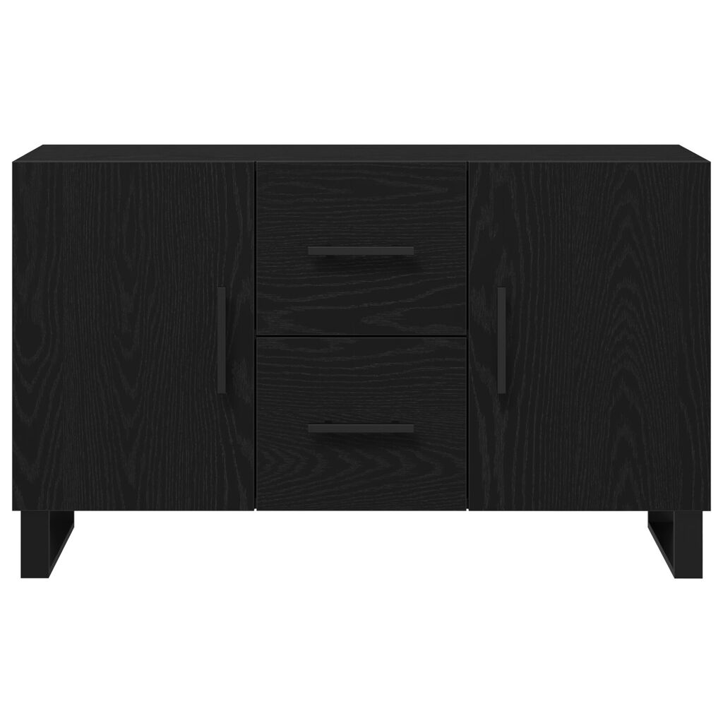 vidaXL Μπουφές Μαύρη Δρυς 100x36x60 εκ. Κατασκευασμένο Ξύλο