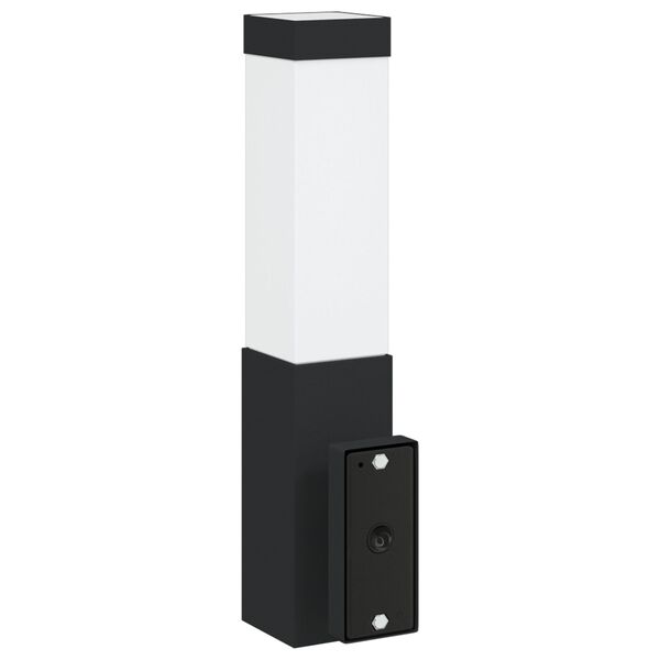 vidaXL Εξωτερικά Φωτιστικά Τοίχου 2 pcs Μαύρο 10.5 x 6 x 35 εκ.