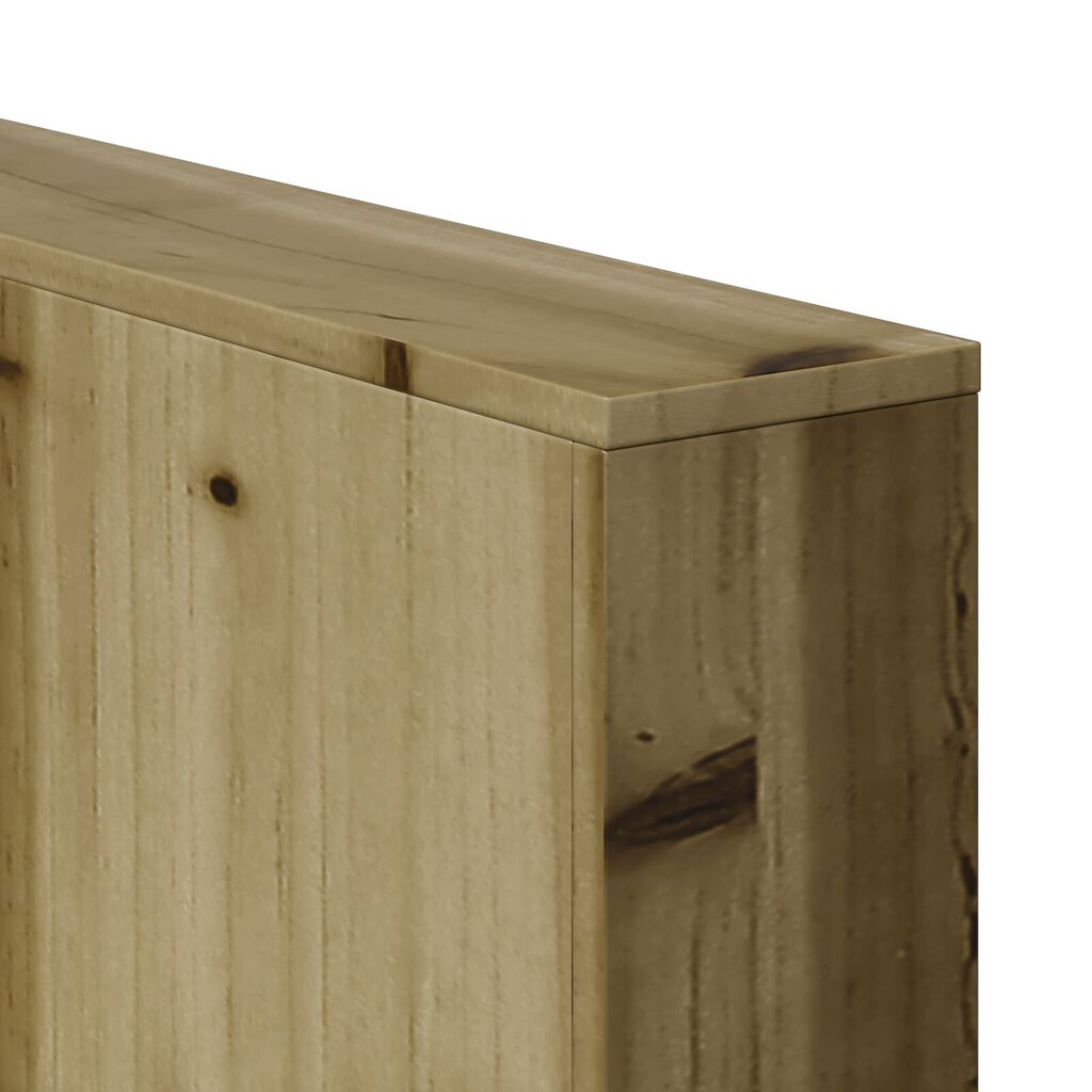 vidaXL Καναπές Κήπου 2 Θέσεων 134x60x62 εκ. Επεξεργασμένο Ξύλο Πεύκου