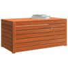 vidaXL Κουτί αποθήκευσης κήπου Καφέ κεριού 101 x 50.5 x 46.5 cm
