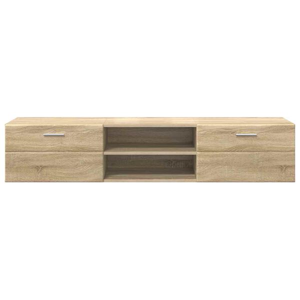 vidaXL Ντουλάπι TV Sonoma Δρυς 150 x 39 x 30 εκ Επεξεργασμένο ξύλο