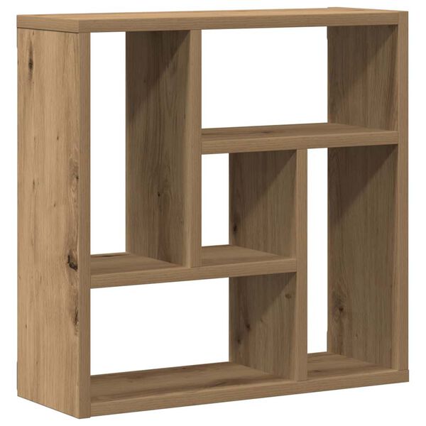 vidaXL Ράφι Τοίχου για Τεχνίτης Δρυς 45x16x45 εκ. Μοριοσανίδα