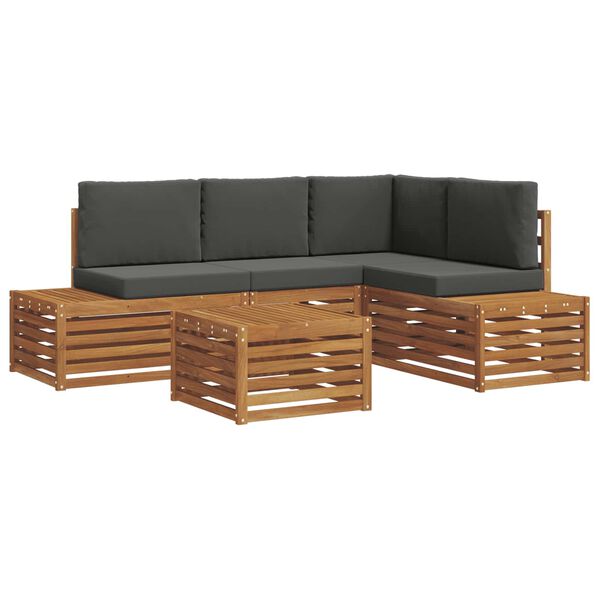 vidaXL &Sigma;&epsilon;&iota;&rho;ά &Kappa;&alpha;&nu;&alpha;&pi;έ &Epsilon;&xi;&omega;&tau;&epsilon;&rho;&iota;&kappa;&omicron;ύ 5 &Tau;&epsilon;&mu;ά&chi;&iota;&omicron; &Phi;&upsilon;&sigma;&iota;&kappa;ό &kappa;&alpha;&iota; &Alpha;&nu;&theta;&rho;&alpha;&kappa;ί