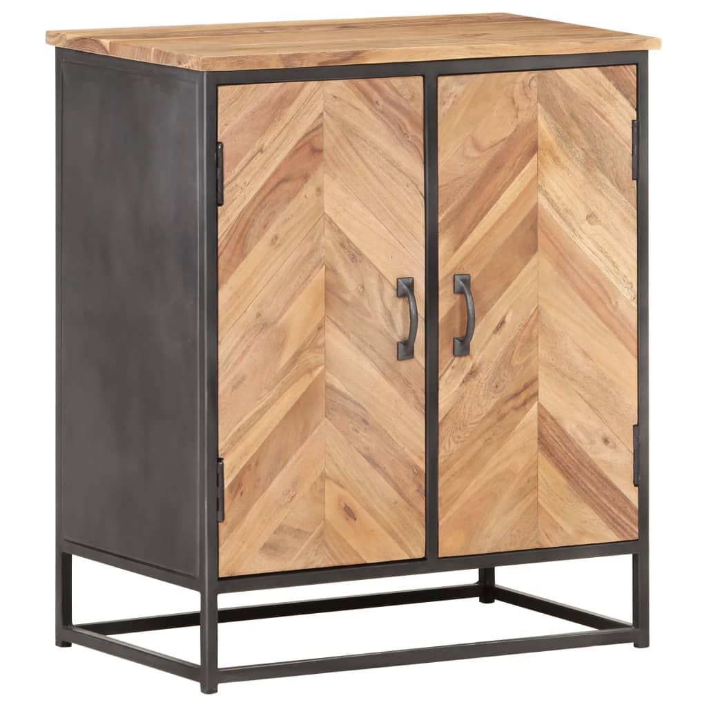 vidaXL Ντουλάπι 60 x 35 x 70 εκ. από Μασίφ Ξύλο Ακακίας