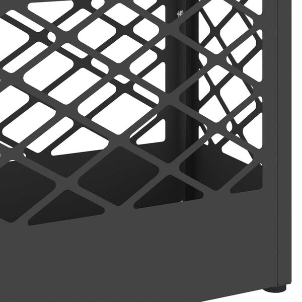 vidaXL Σταντ Ομπρέλας Μαύρο - 28x12x41 εκ. Χάλυβας