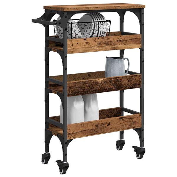 vidaXL &Kappa;&alpha;&rho;ό&tau;&sigma;&iota; &Kappa;&omicron;&upsilon;&zeta;ί&nu;&alpha;&sigmaf; &Pi;&alpha;&lambda;&iota;ό &Xi;ύ&lambda;&omicron; 53 x 20 x 76 &epsilon;&kappa;. &Epsilon;&pi;&epsilon;&xi;&epsilon;&rho;&gamma;&alpha;&sigma;&mu;έ&nu;&omicron; &xi;ύ&lambda;&omicron;