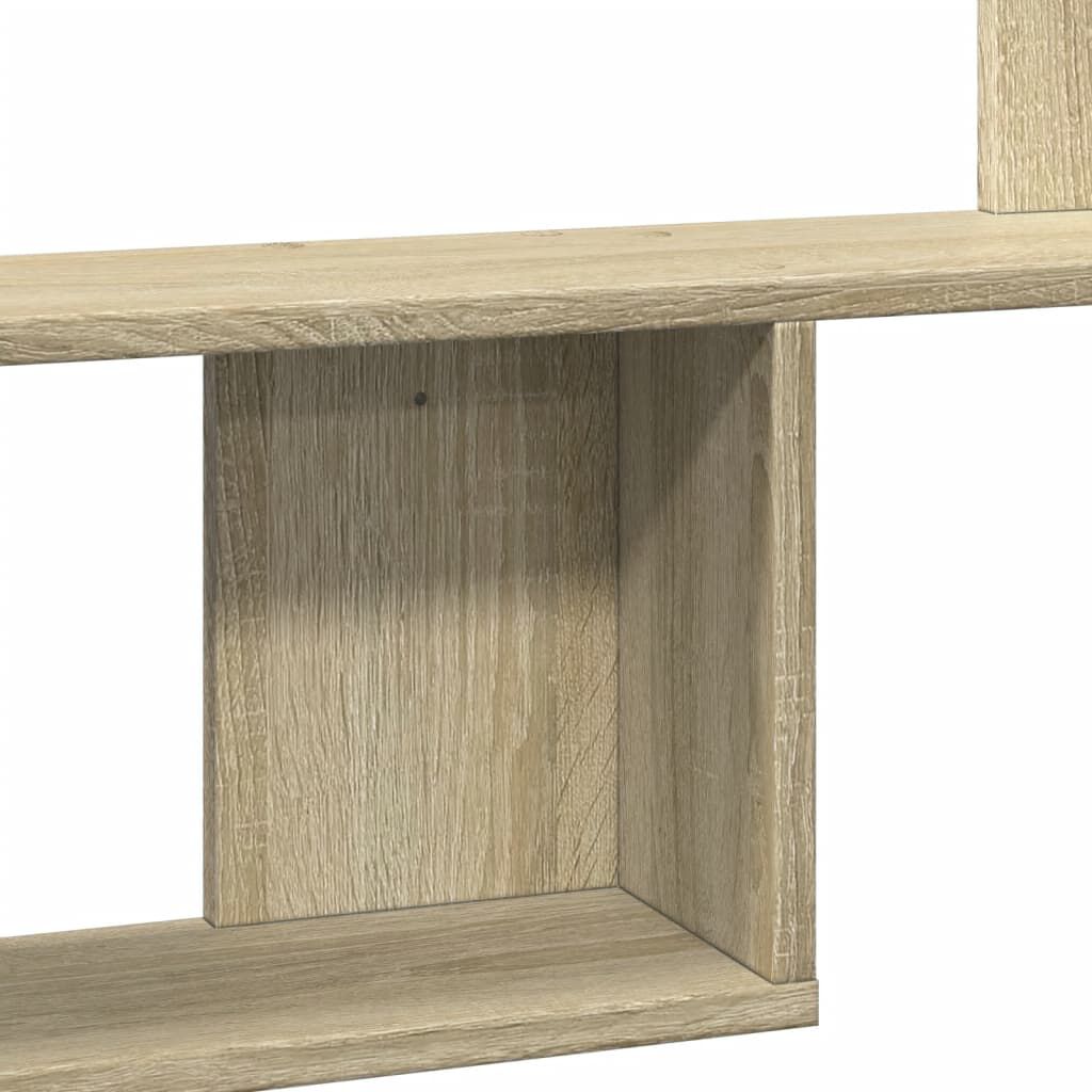 vidaXL Ράφι Τοίχου Sonoma Δρυς 100x15x70 εκ. Επεξεργασμένο Ξύλο
