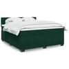 vidaXL &Kappa;&rho;&epsilon;&beta;ά&tau;&iota; Boxspring &mu;&epsilon; &Sigma;&tau;&rho;ώ&mu;&alpha; &Sigma;&kappa;&omicron;ύ&rho;&omicron; &Pi;&rho;ά&sigma;&iota;&nu;&omicron; 180x200&epsilon;&kappa;. &Beta;&epsilon;&lambda;&omicron;ύ&delta;&iota;&nu;&omicron;