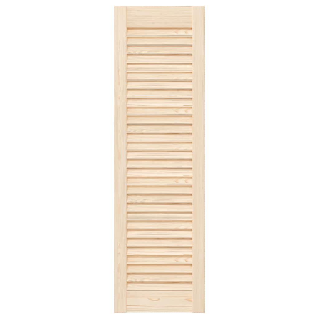 vidaXL Πορτάκια με Περσίδες 4 Τεμ. 99x29,5 εκ. από Μασίφ Ξύλο Πεύκου