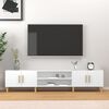 vidaXL Έπιπλο Τηλεόρασης Λευκό 180x31,5x40 εκ. από Τεχνητό Ξύλο