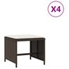 vidaXL &Sigma;&kappa;&alpha;&mu;&pi;ό &Kappa;ή&pi;&omicron;&upsilon; 4 &tau;&epsilon;&mu;. &Kappa;&alpha;&phi;έ 40x40x35 &epsilon;&kappa;. &Sigma;&upsilon;&nu;&theta;. &Rho;&alpha;&tau;ά&nu; &mu;&epsilon; &Mu;&alpha;&xi;&iota;&lambda;ά&rho;&iota;&alpha;