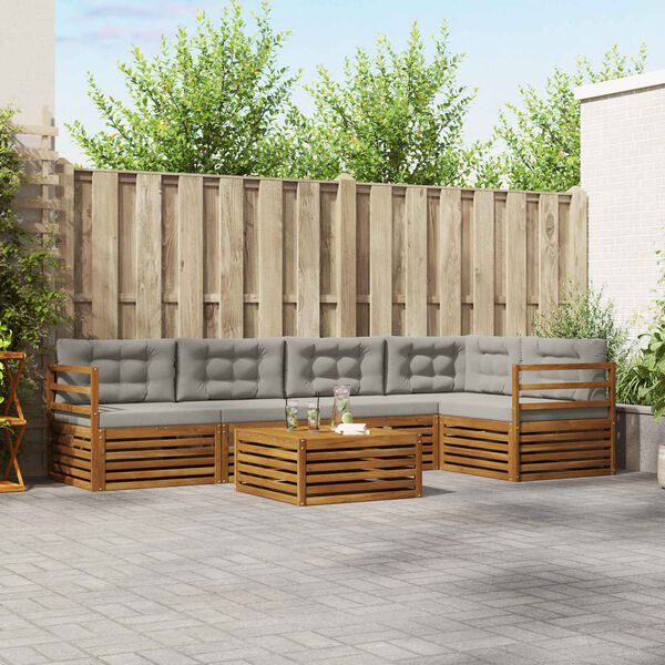 vidaXL &Sigma;&epsilon;&iota;&rho;ά &Kappa;&alpha;&nu;&alpha;&pi;έ &Epsilon;&xi;&omega;&tau;&epsilon;&rho;&iota;&kappa;&omicron;ύ 6 pcs &Phi;&upsilon;&sigma;&iota;&kappa;ό &kappa;&alpha;&iota; &Alpha;&nu;&omicron;&iota;&chi;&tau;ό &Gamma;&kappa;&rho;&iota;