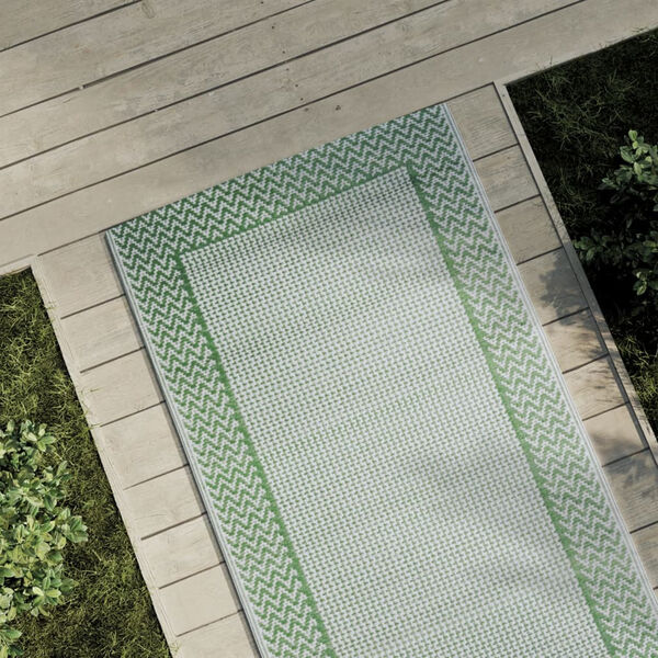 vidaXL Χαλί εξωτερικού χώρου ARAKIL Πράσινο 80x250 cm PP
