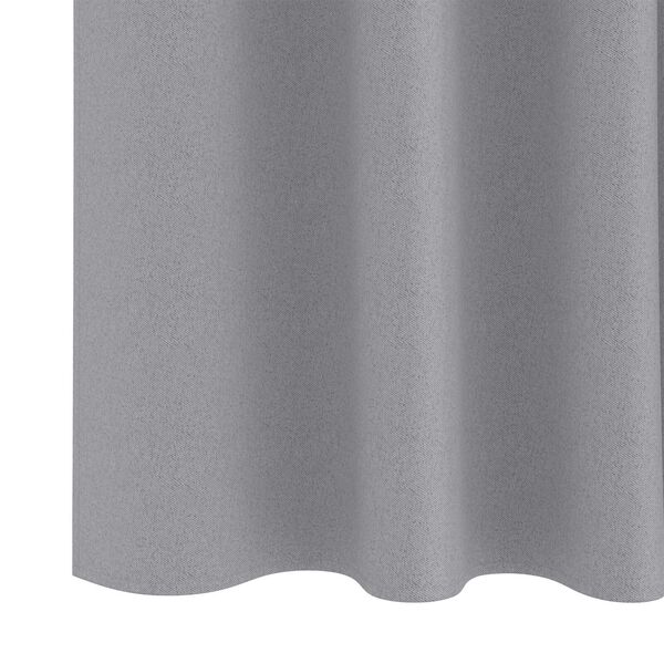vidaXL Κουρτίνες 2 pcs Ανοιχτό γκρι 245 x 140 εκ. Πολυεστέρας