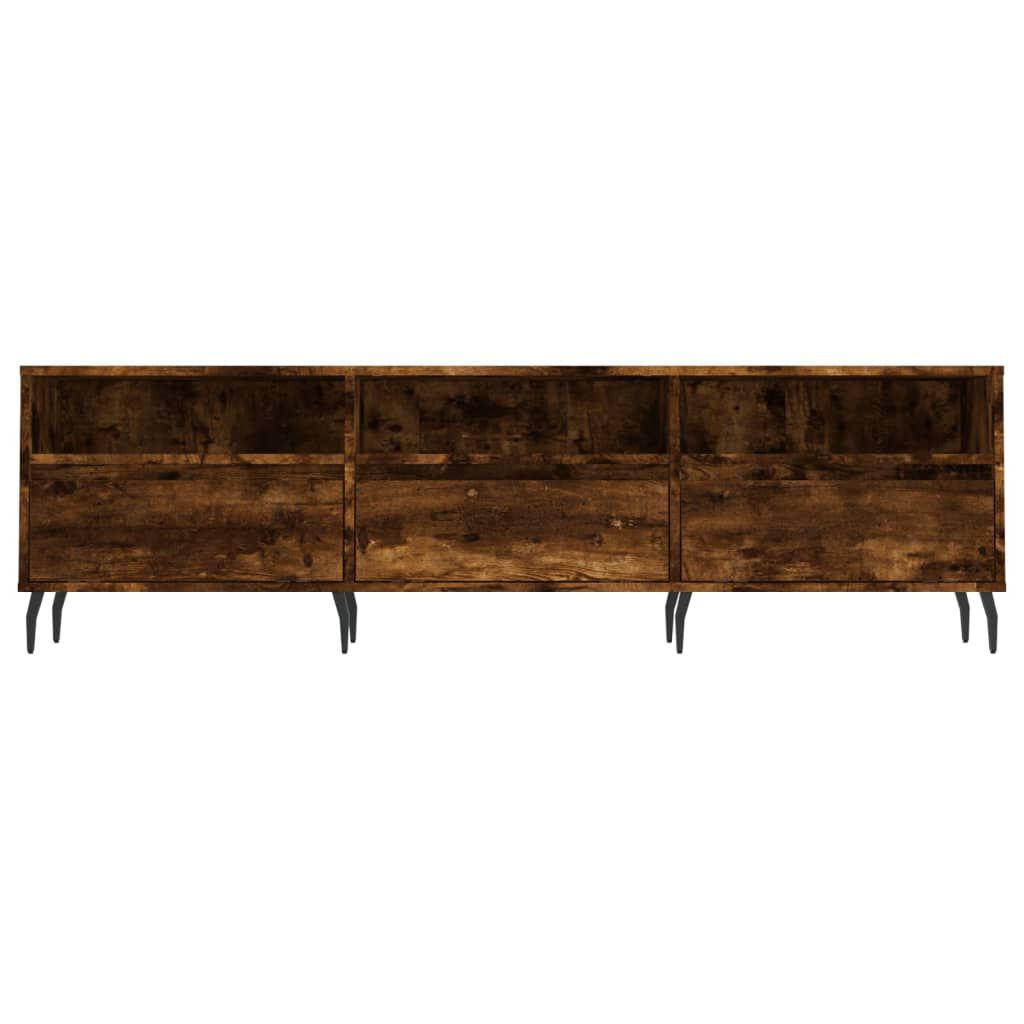 vidaXL Έπιπλο Τηλεόρασης Καπνιστή Δρυς 150x30x44,5 εκ. Επεξ. Ξύλο