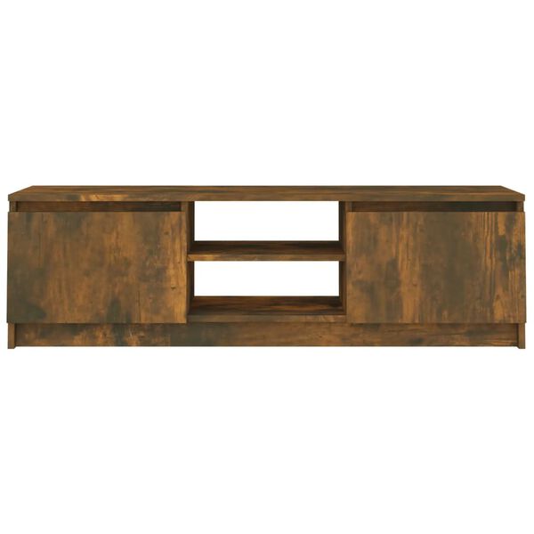 vidaXL Έπιπλο Τηλεόρασης Καπνιστή Δρυς 120x30x35,5 εκ. Επεξεργ. Ξύλο