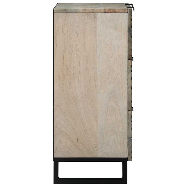 vidaXL Παραδοσιακά Πλευρικά Έπιπλα 2 pcs Λευκό 60 x 33,5 x 75 εκ