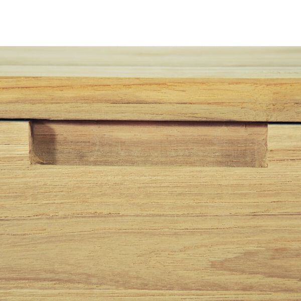 vidaXL Έπιπλο Τηλεόρασης 120 x 35 x 35 εκ. από Μασίφ Ξύλο Teak