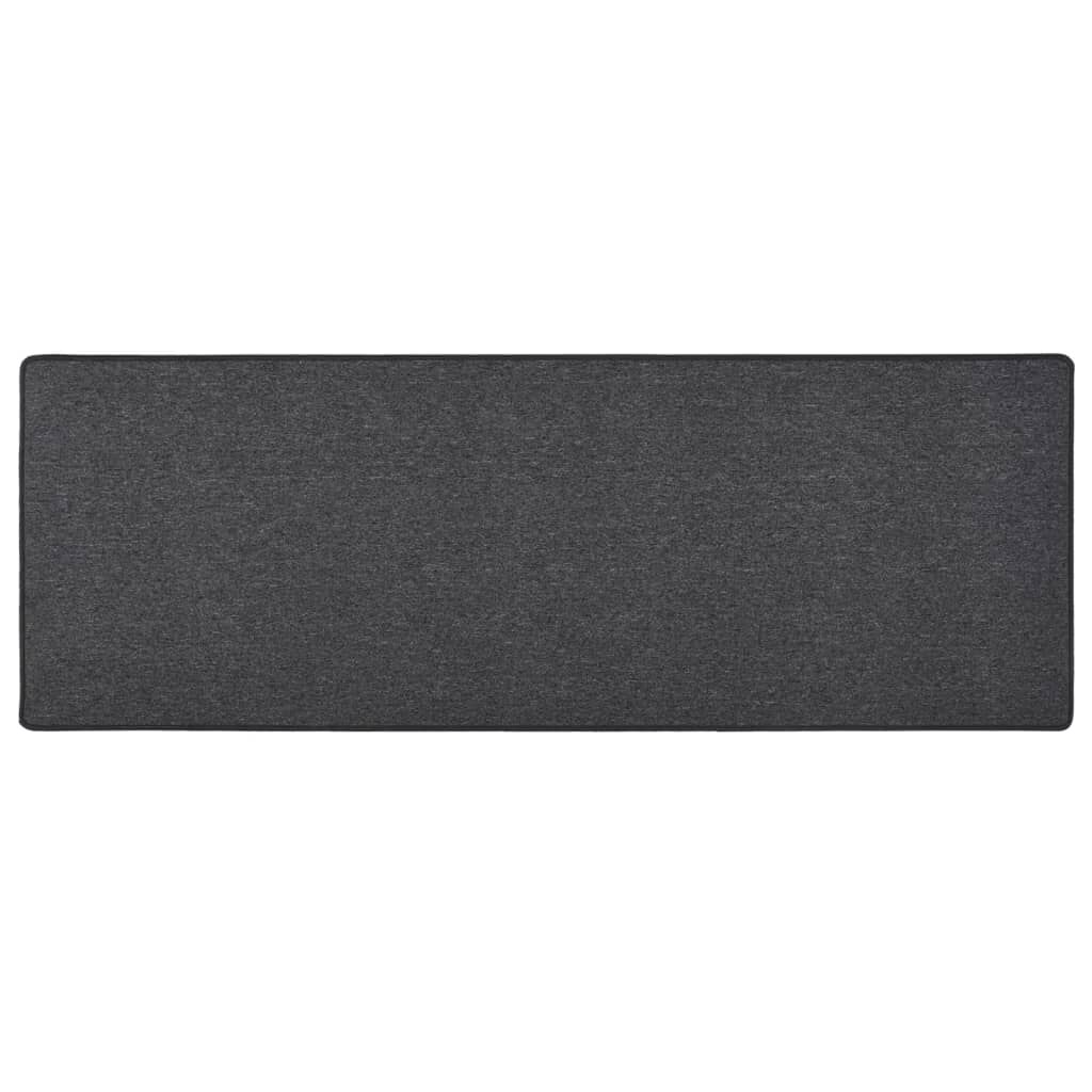 vidaXL Χαλί Διάδρομος Ανθρακί 50 x 150 εκ.